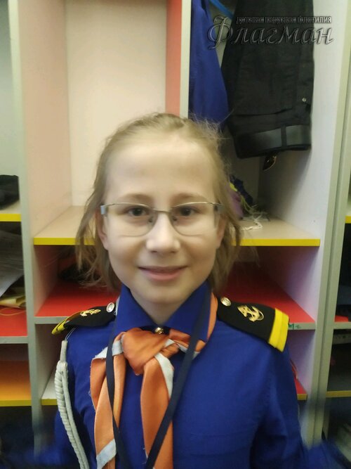 Занятиях в детском клубе «Флагман»